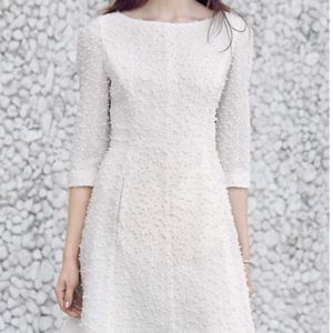 Vince Camuto Boucle Knit A-Line Dress